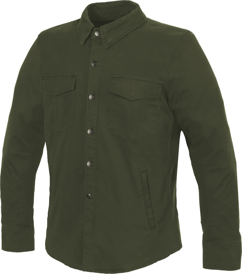 Büse Jackson II Chemise de moto, vert, taille 5XL pour Hommes