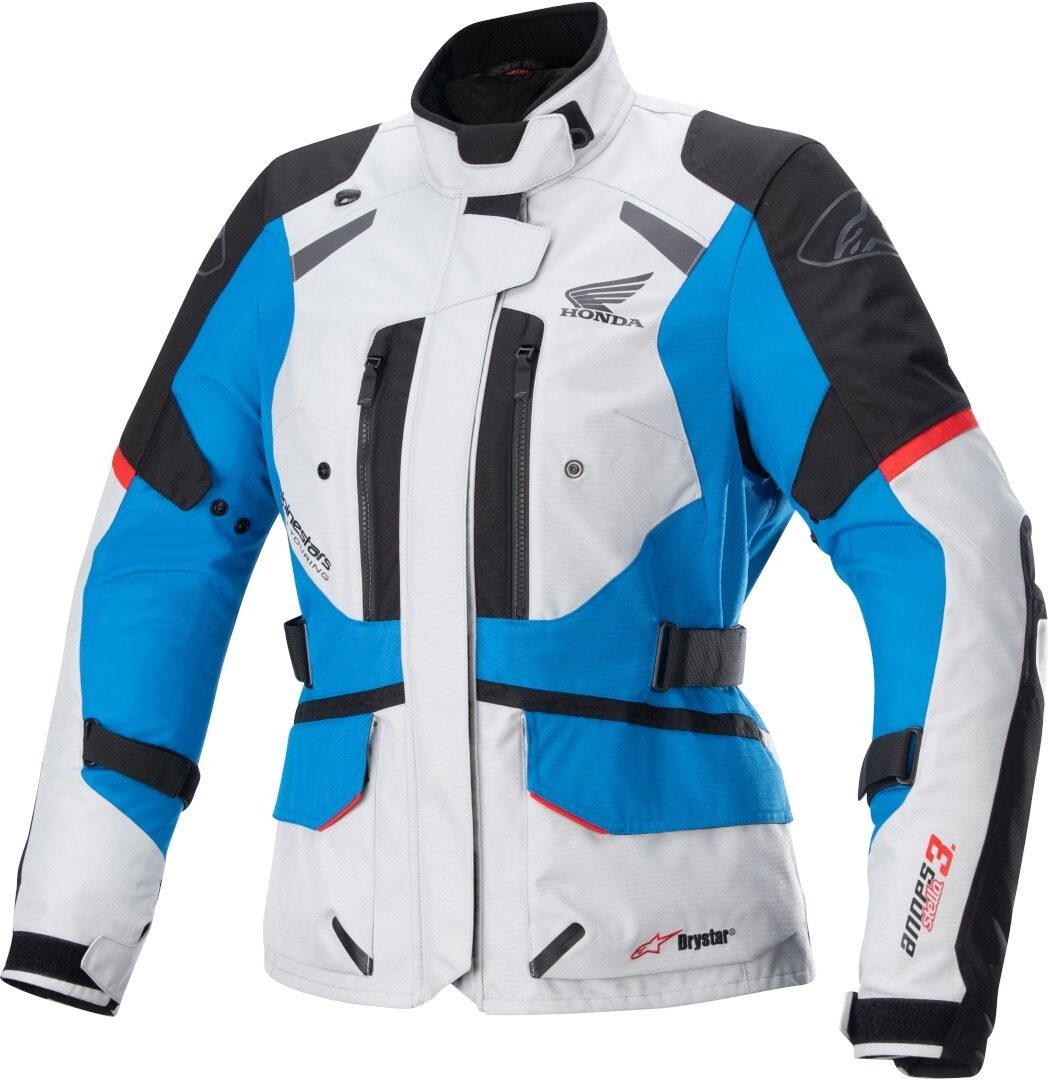 Alpinestars Honda Andes v3 Drystar waterdichte dames motorfiets textieljas