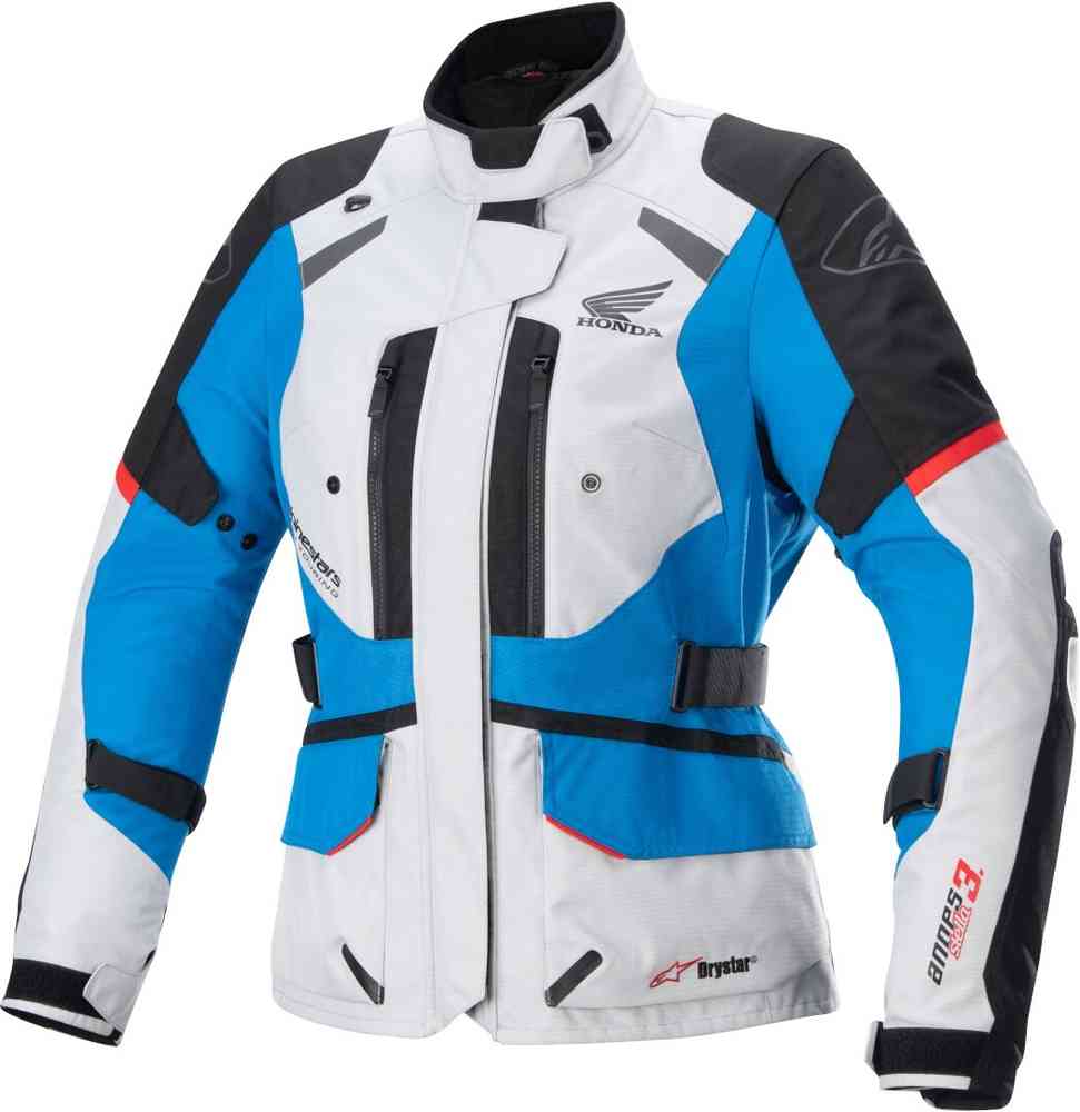 Alpinestars Honda Andes v3 Drystar водонепроницаемая женская мотоциклетная текстильная куртка