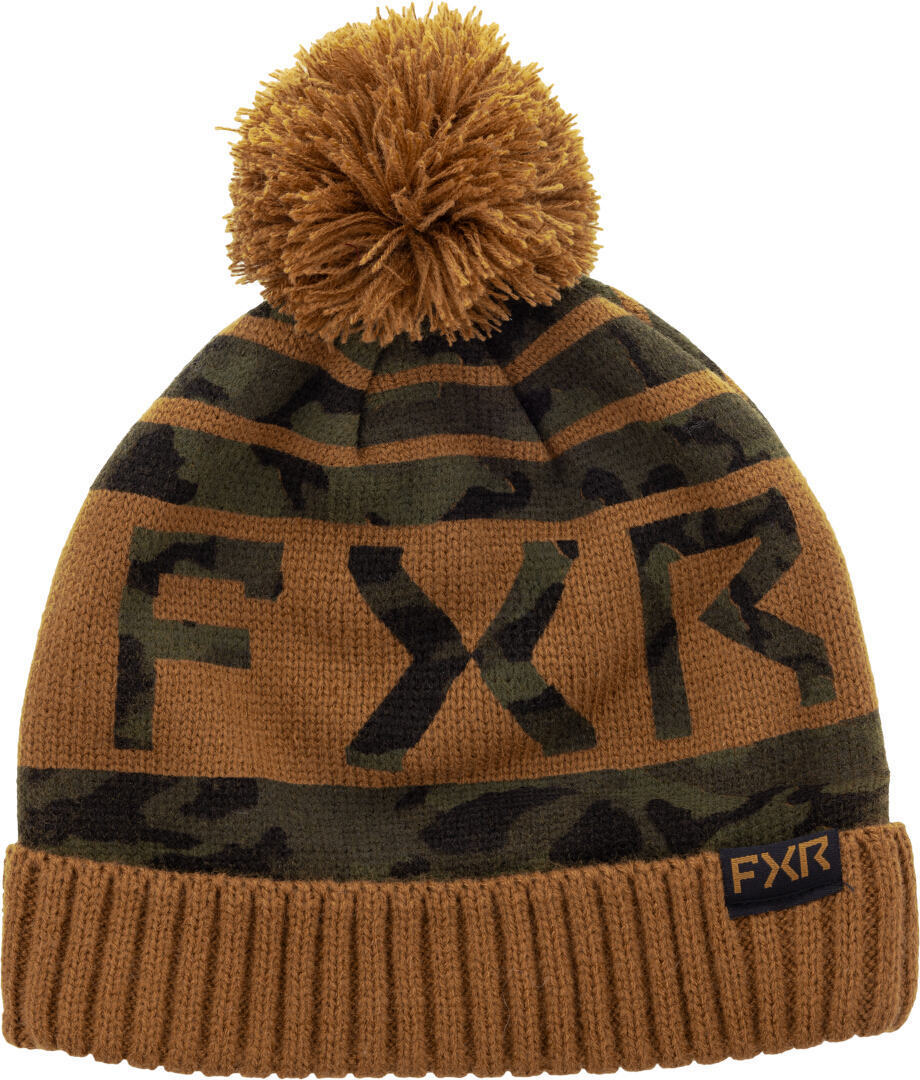 FXR Helium 2025 Beanie, vert-brun pour Hommes