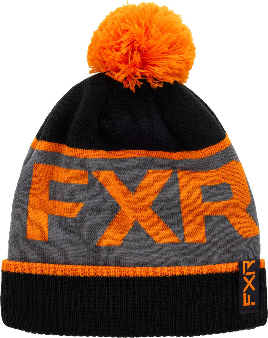 FXR Wool Excursion Beanie, noir-orange pour Hommes