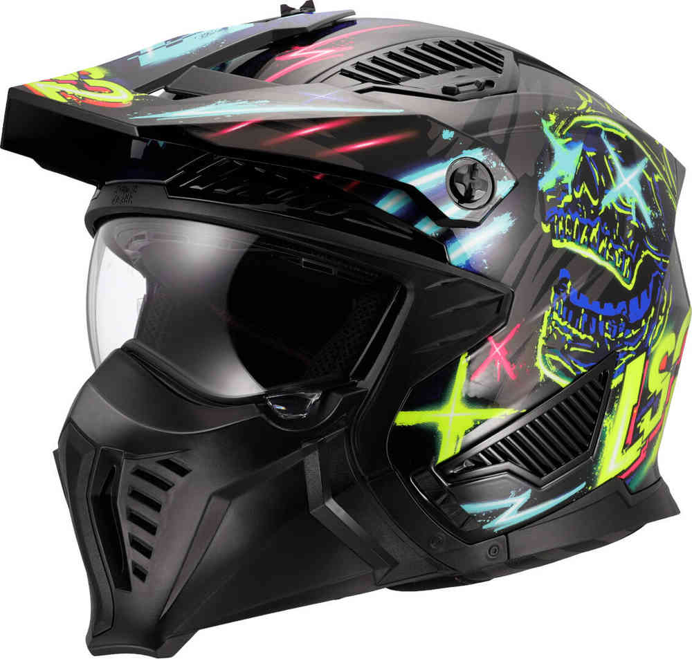 LS2 OF606 Drifter Rayz トライアルヘルメット - ベストプライス