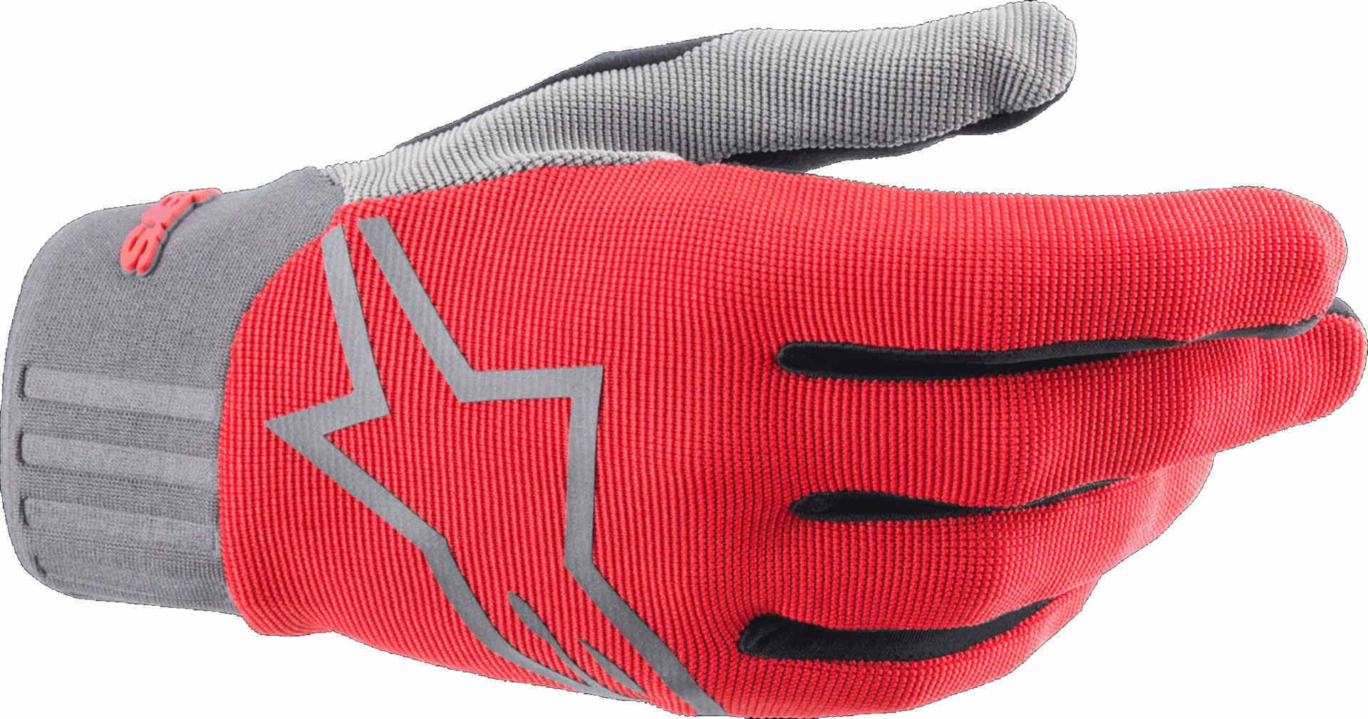 Alpinestars A-Dura Bicycle Gloves, grey-red, Size S for Men-image-1455295470