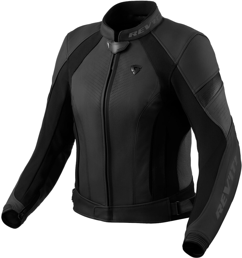 Revit Xena 4 Ladies Женская мотоциклетная кожаная куртка Черный/Серый 36 