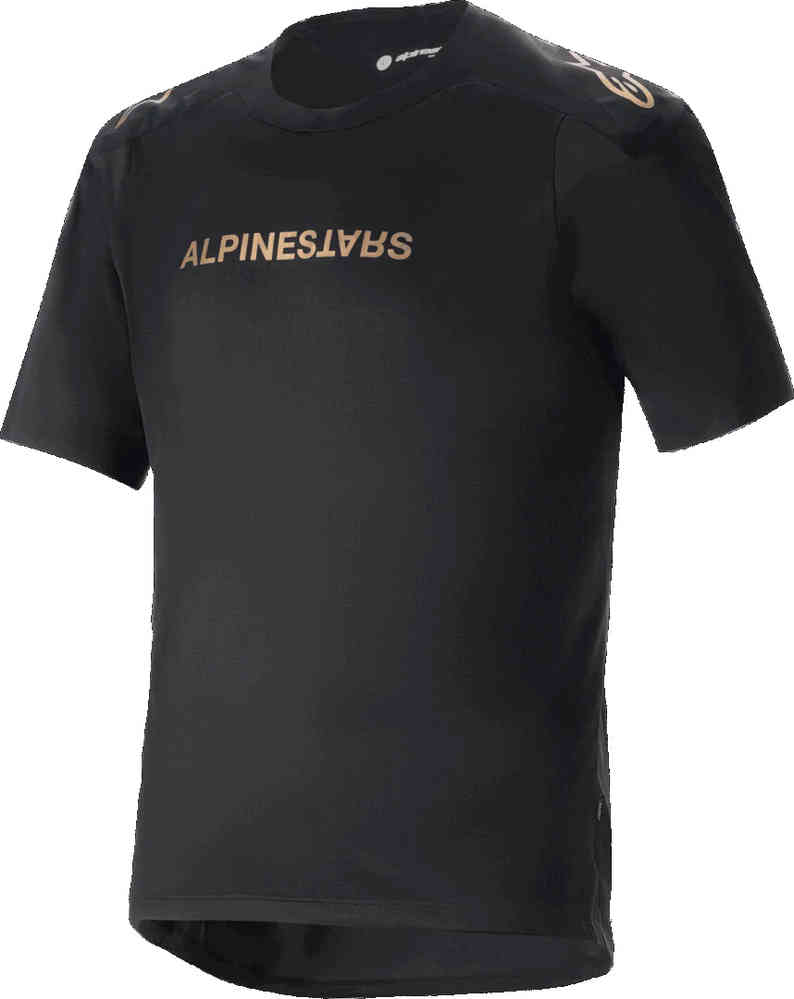 Alpinestars A-Aria Polartec Switch Велоджерси с коротким рукавом чёрный S 