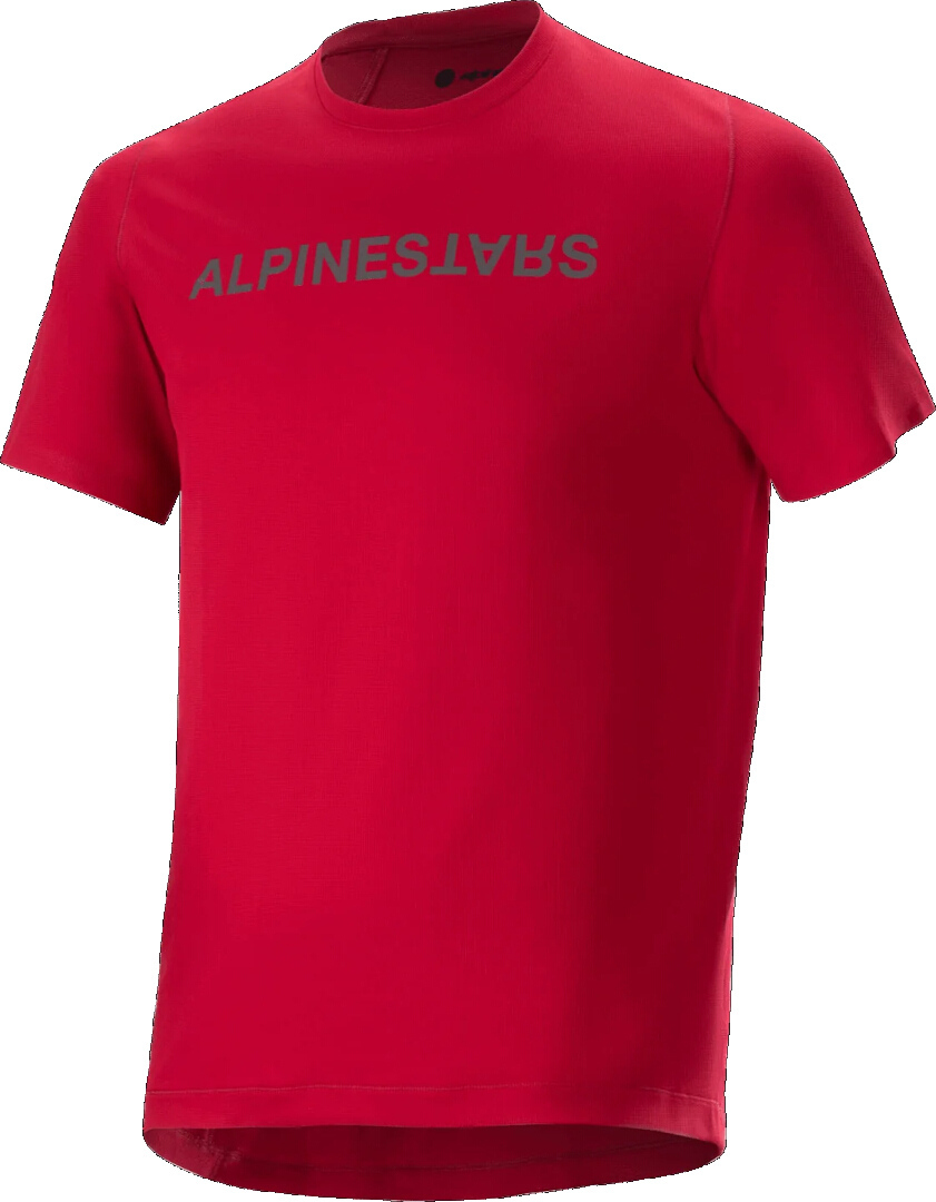 Alpinestars A-Aria Switch Short Sleeve Bicycle Jersey, red, Size L for Men-image-546845527