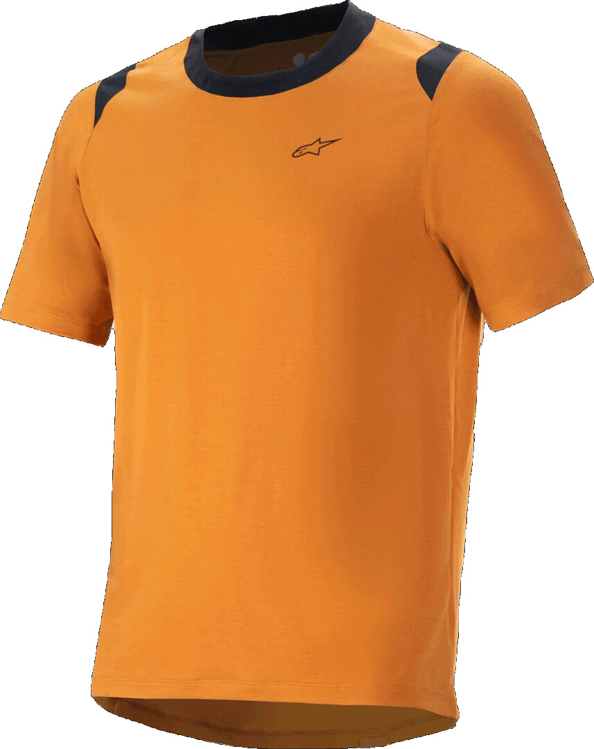 Alpinestars A-Dura Dri Wool Short Sleeve Bicycle Jersey, gold, Size S for Men-image-1105774013