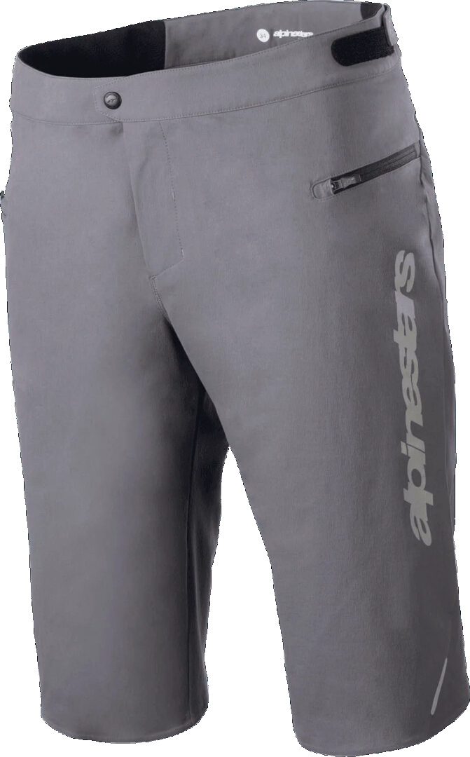 Alpinestars Men's Grey A-Dura Elite Bicycle Shorts, Size 32 For