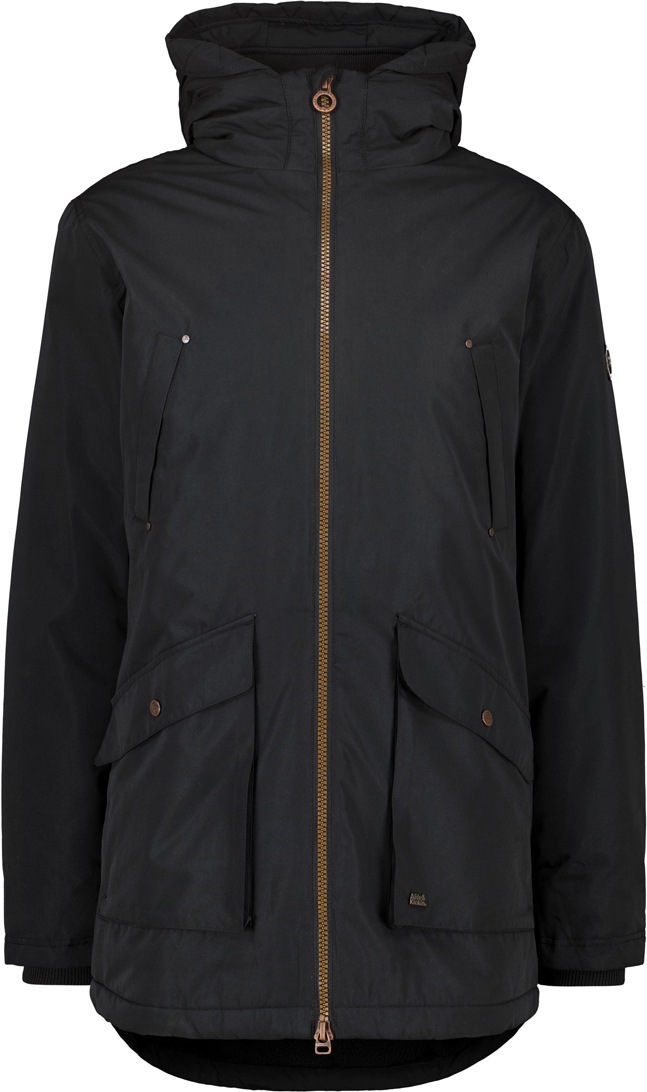 Alife And Kickin RonAK A Parka, sort, størrelse XL til mand