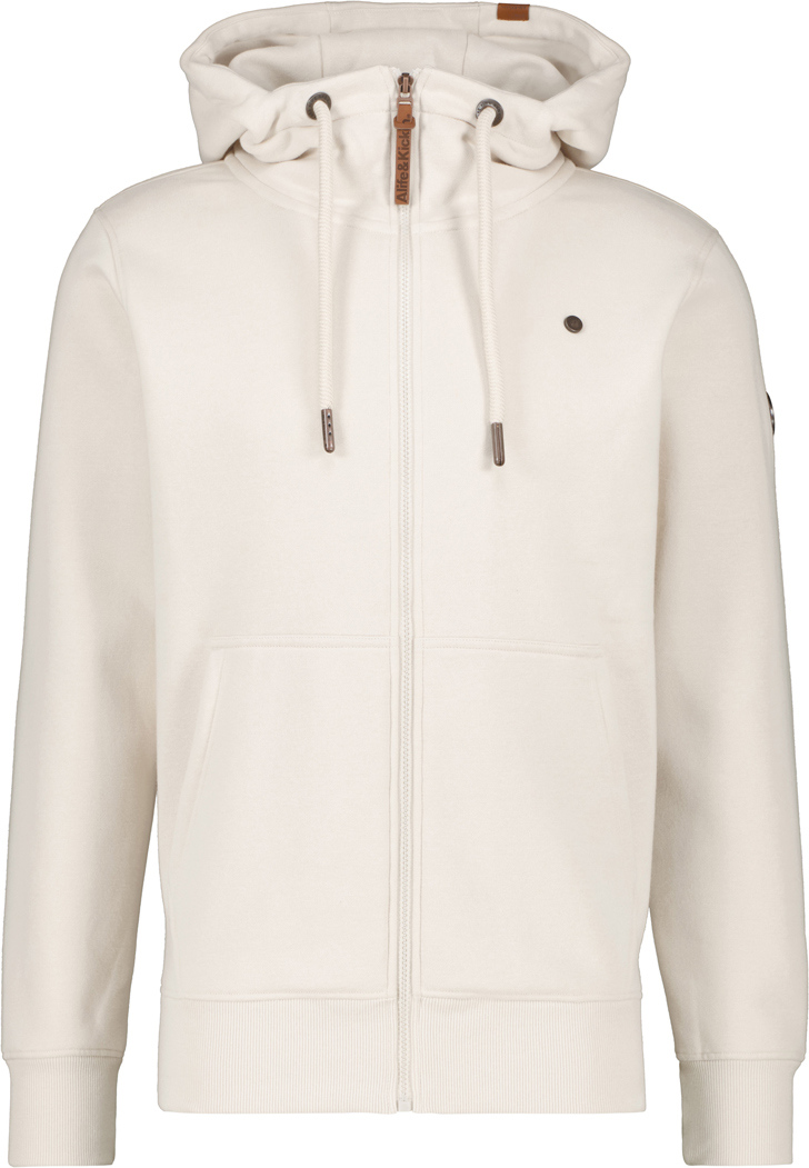 Alife And Kickin TrasherAK A Zip Hoodie Sweat à capuche zippé, beige, taille S pour Hommes