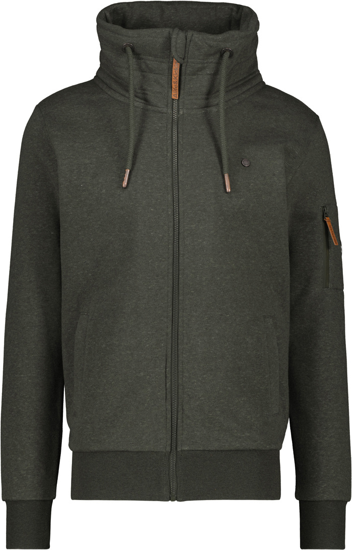 Alife And Kickin EliasAK A Sweatshirt met rits, afmeting L voor man