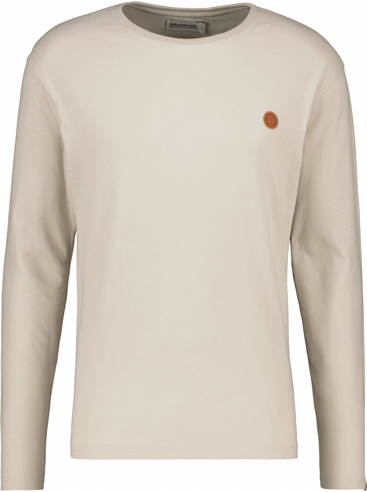 Alife And Kickin AlexAK A Longsleeve Manches longues, beige, taille S pour Hommes