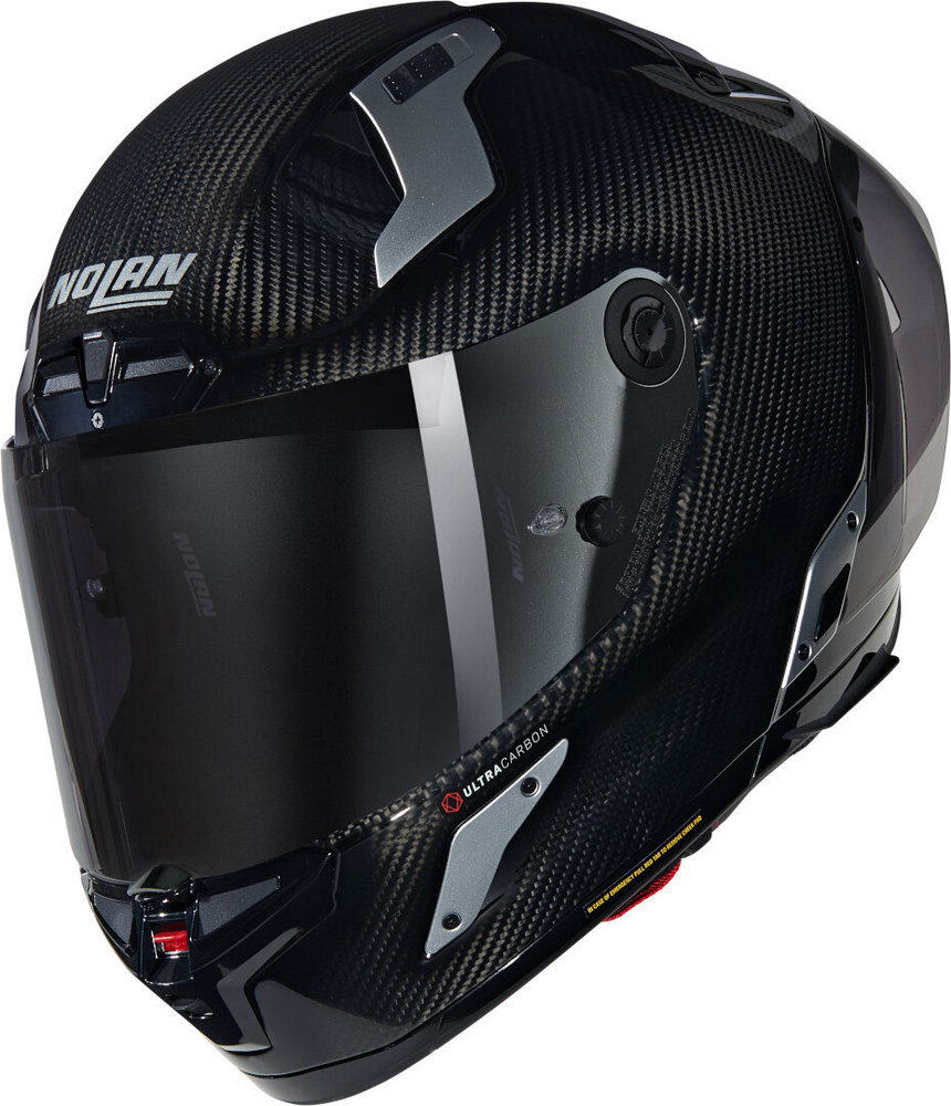 Nolan X-804 RS Ultra Carbon Argento Шлем