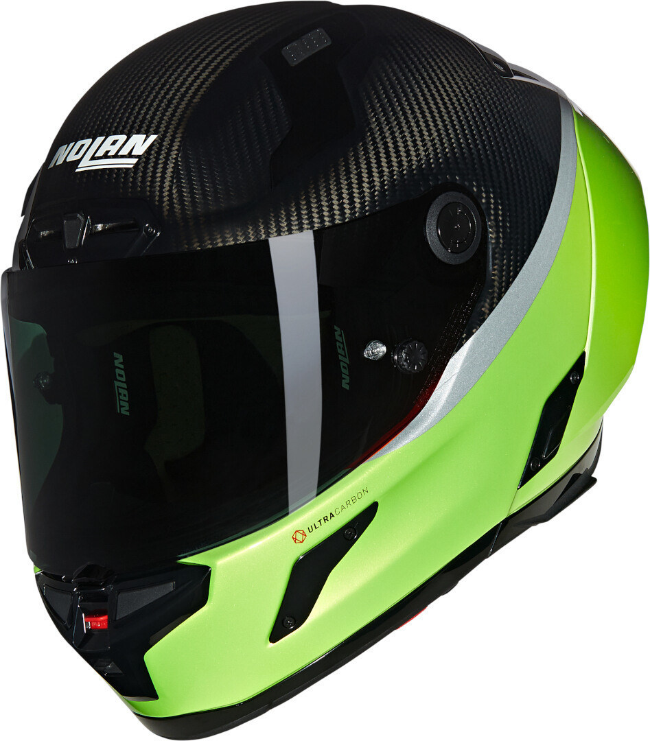 Nolan X-804 RS Ultra Carbon D.O.C. Шлем Черный/Зеленый S (56) 