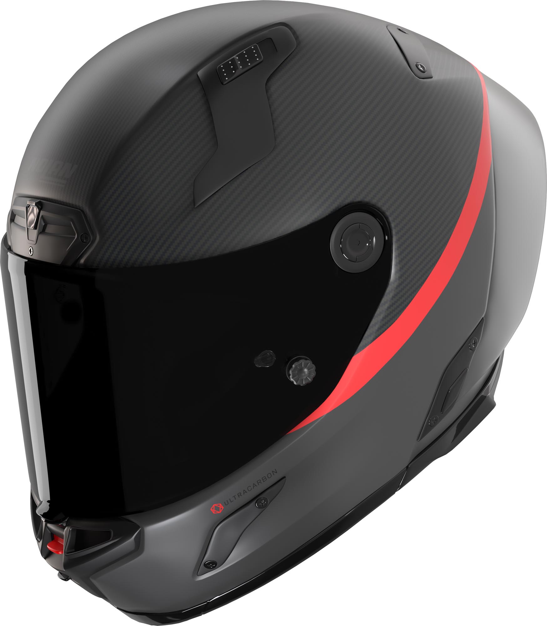 Nolan X-804 RS Ultra Carbon D.O.C. Шлем Черный/Красный XL (62) 