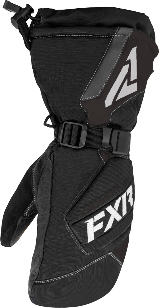 FXR Combat Mitt Ladies Gants de motoneige, noir-gris, taille L pour Femmes