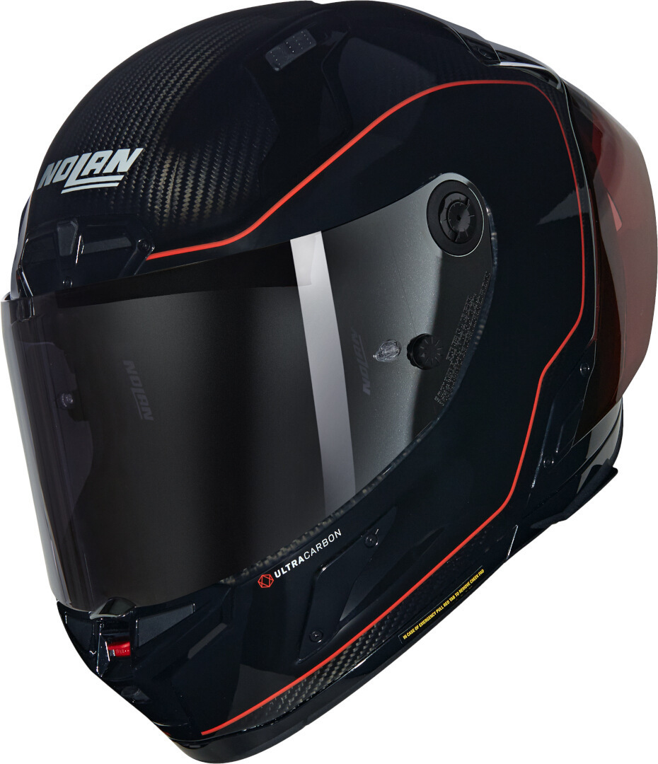 Nolan X-804 RS Ultra Carbon Asso Di Picche Шлем Черный/Красный L (60) 