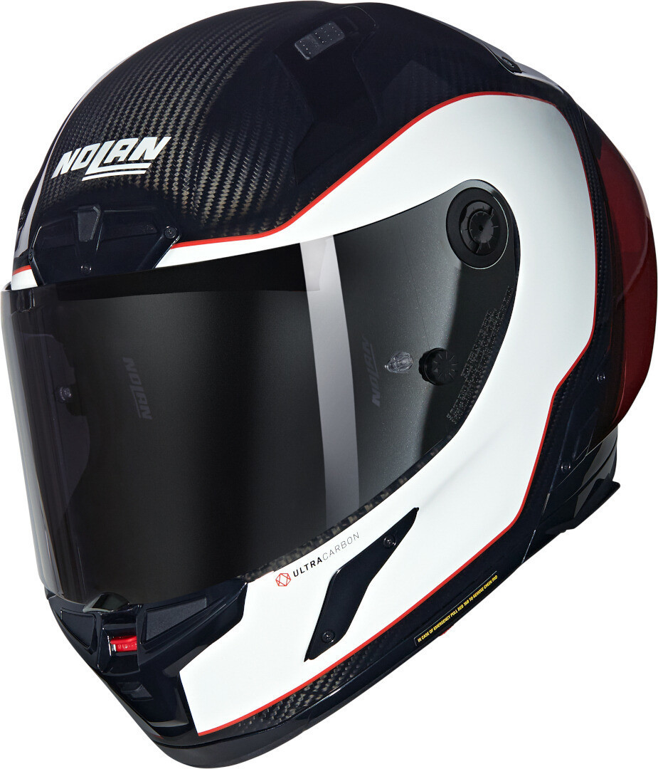 Nolan X-804 RS Ultra Carbon Asso Di Picche Шлем Черный/Красный/Белый XXL (64) 