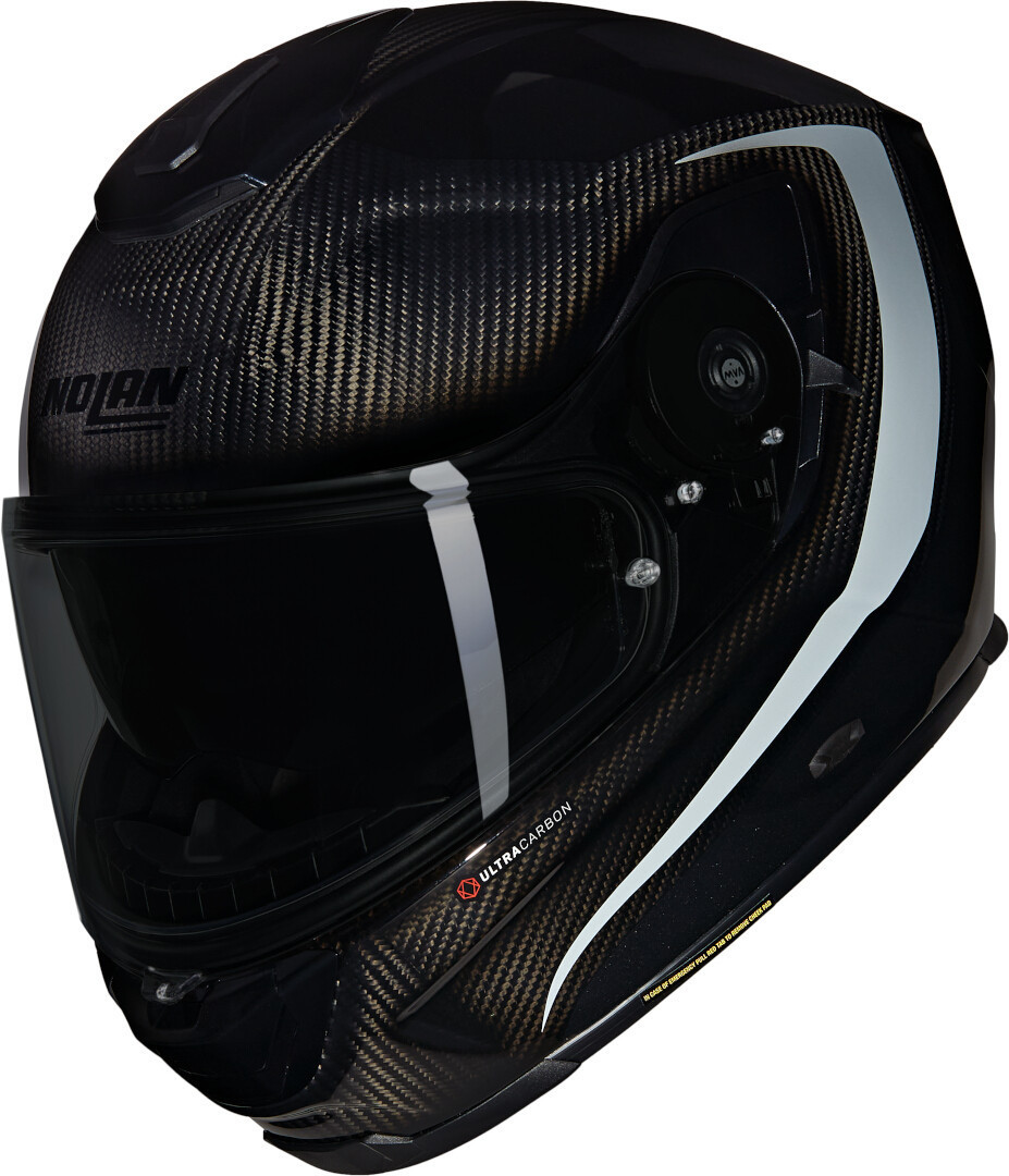 Nolan X-903 Ultra Carbon Intrigo N-Com Шлем Черный/Серый S (56) 