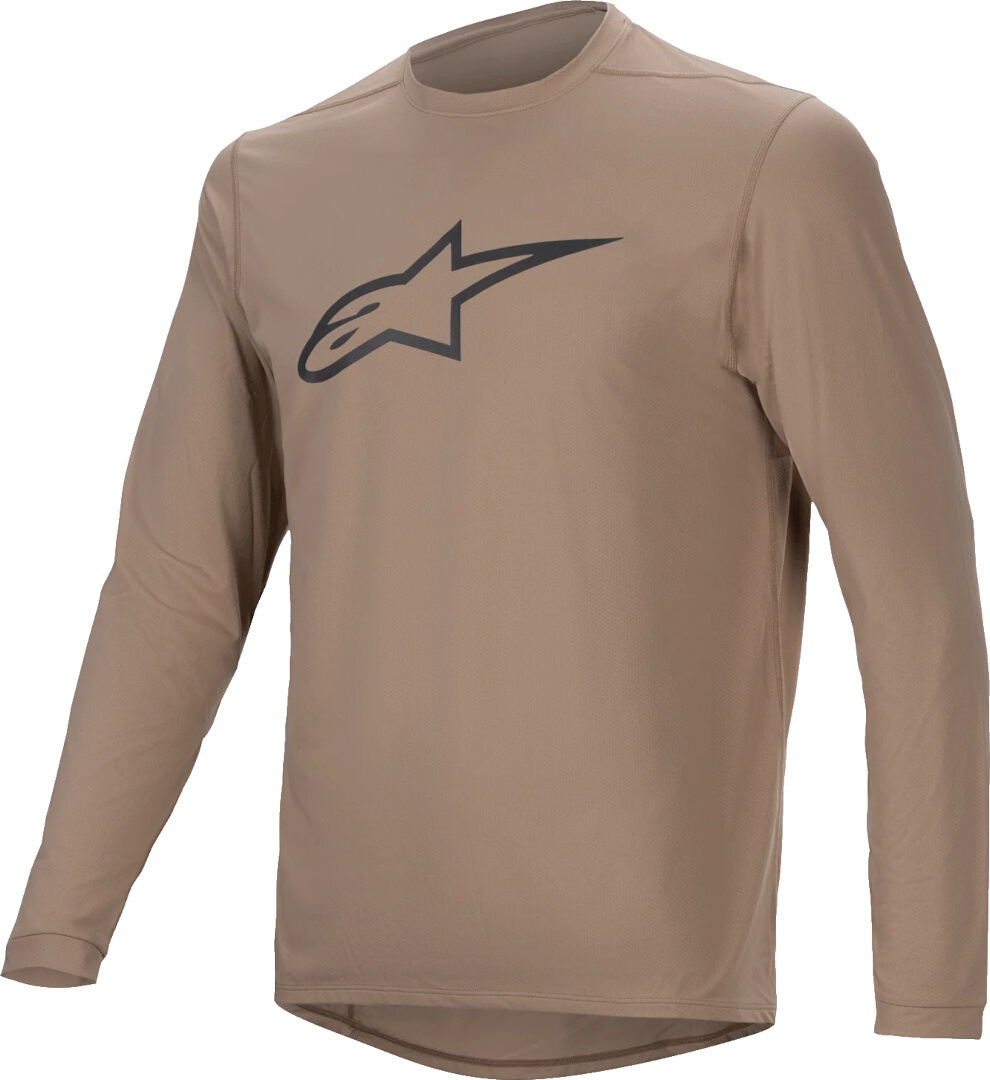 Alpinestars A-Dura Astar Long Sleeve Bicycle Jersey, beige, Size 2XL for Men-image-685102664