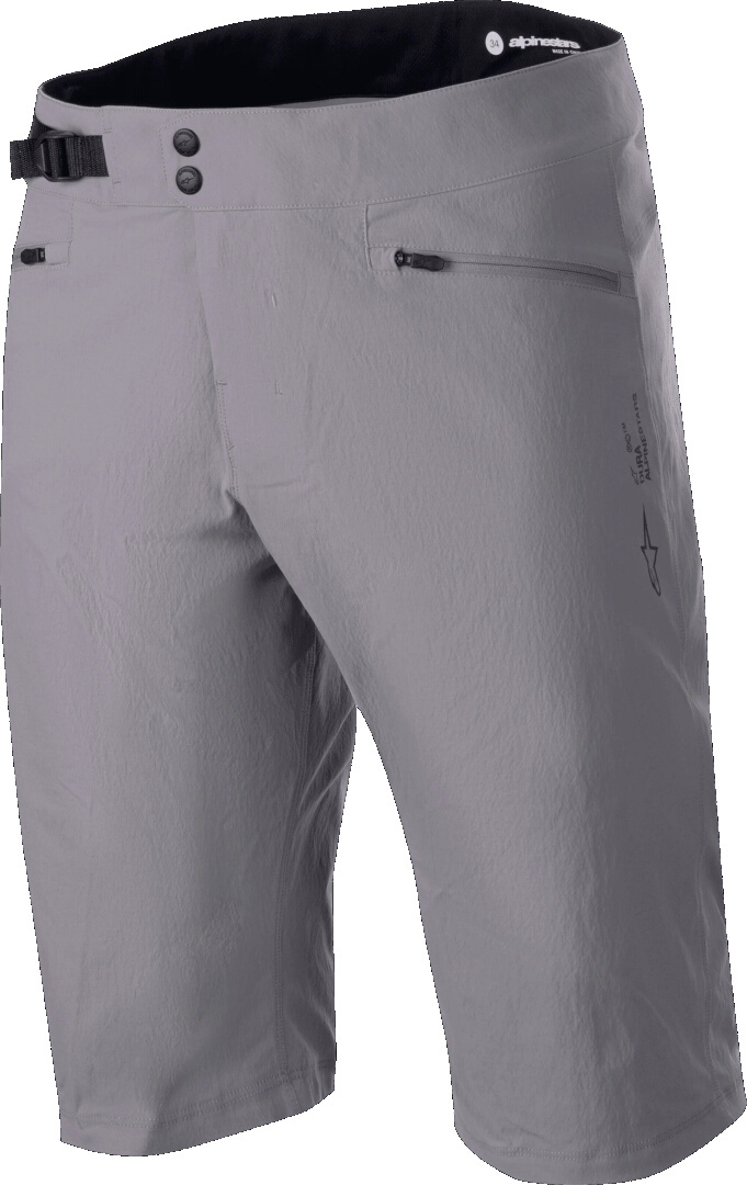 Alpinestars Men's Grey A-Dura Liner Bicycle Shorts, Size 38 For
