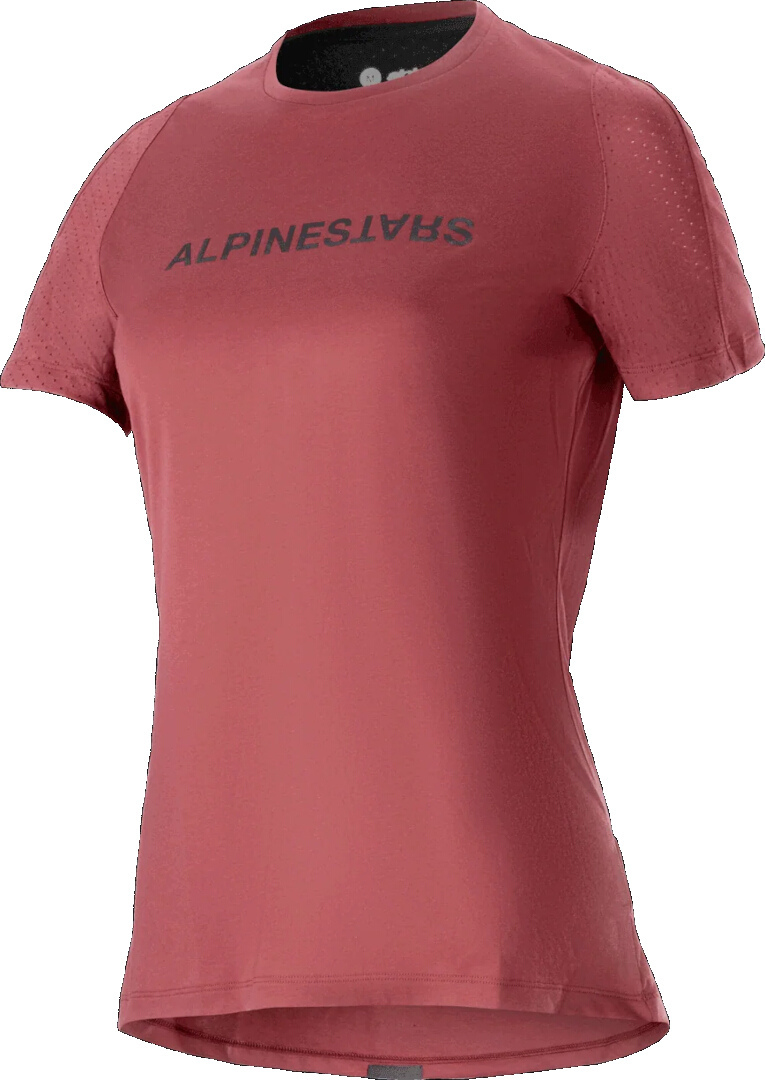 Alpinestars Stella A-Dura Dri Switch Dame kortærmet cykeltrøje, rød, størrelse S til Kvinder