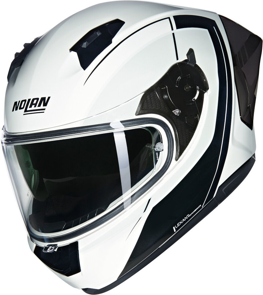 NOLAN Casco Integrale N60-6 Downshift 039 - Stradale Sportivo Con Visiera Ultrawide E VPS, Taglia XS