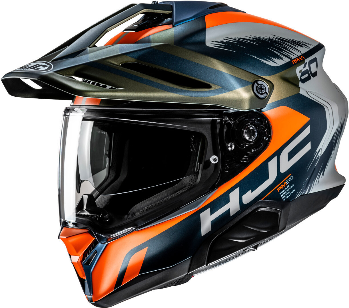 Casco Integrale HJC RPHA 60 UNI Matte Black - Taglia XS, Omologato ECE 22.06, Leggero Con Visiera Parasole E Predisposizione Bluetooth