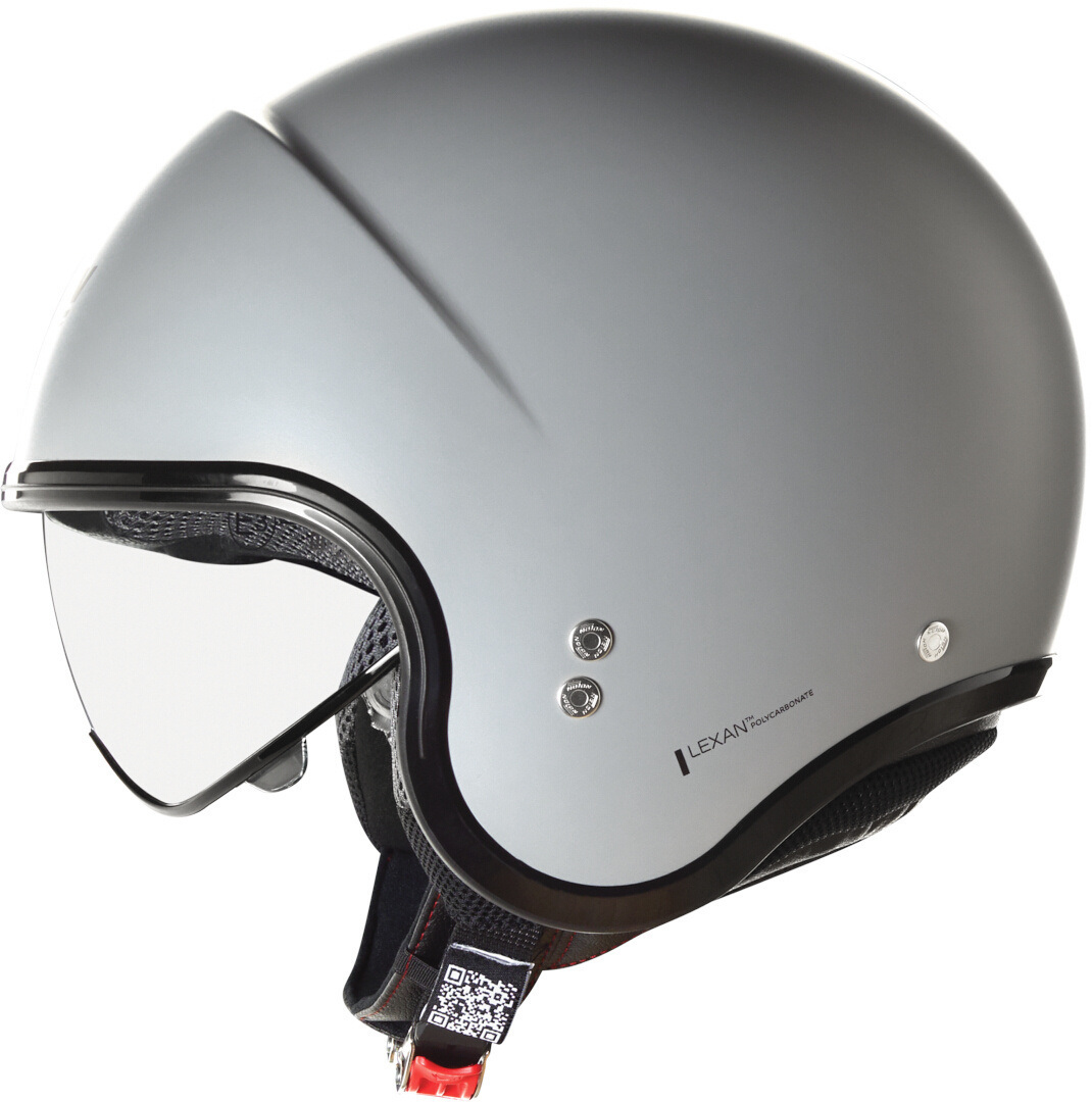 Side view of Nolan N21 06 Classico Jet Helmet, grey, Size XS for Men