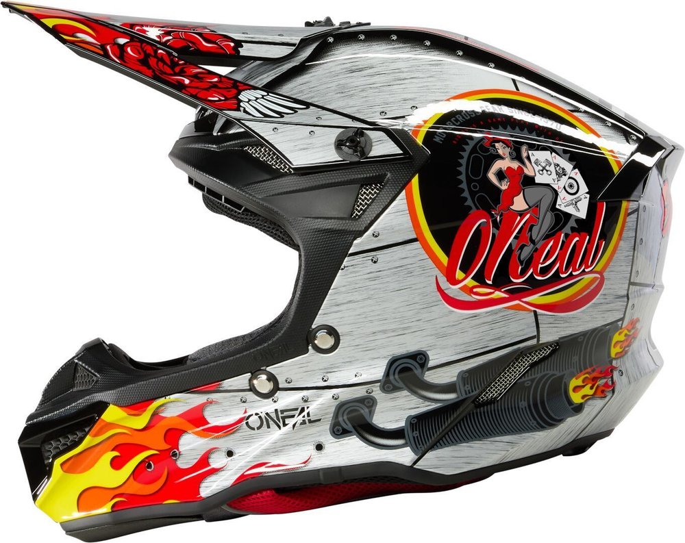 Oneal 5SRS Polyacrylite HR Casco de motocross