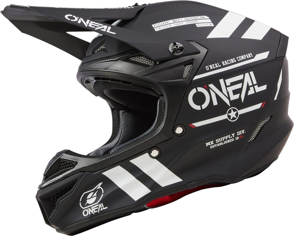 Oneal 5SRS Polyacrylite Warhawk Motocross Helm