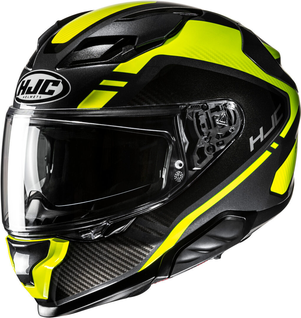 HJC F71 Tozz Шлем черный/жёлтый/зелёный XL (60/61) 
