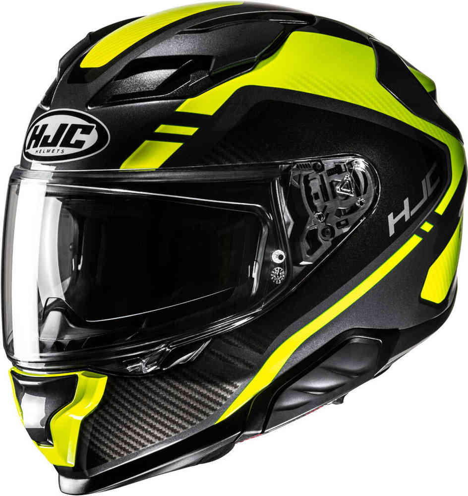 HJC F71 Tozz Шлем черный/жёлтый/зелёный XS (54/55) 