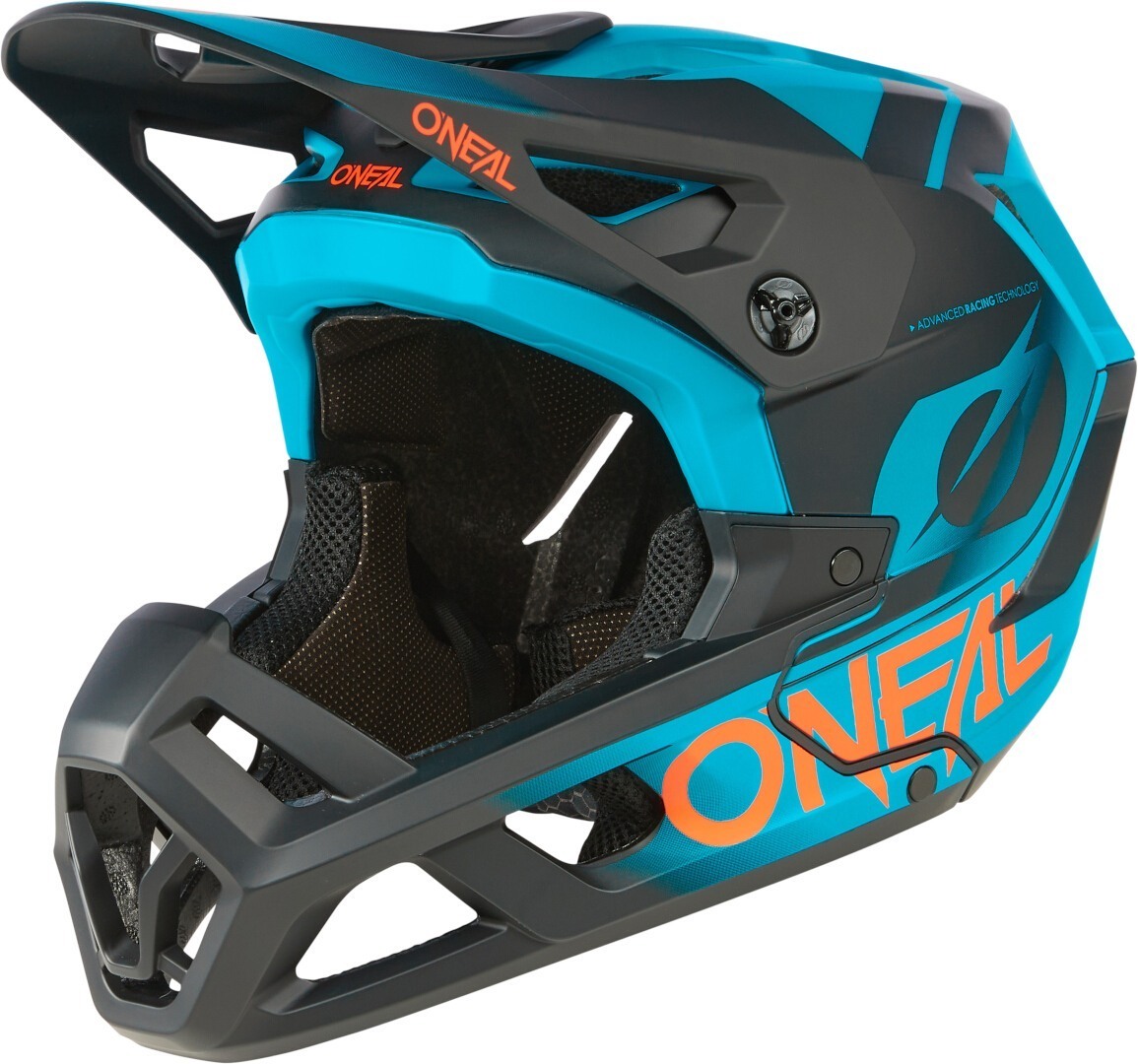 Oneal SL1 Strike Шлем для скоростного спуска Черный/Бирюзовый XL (61/62) 