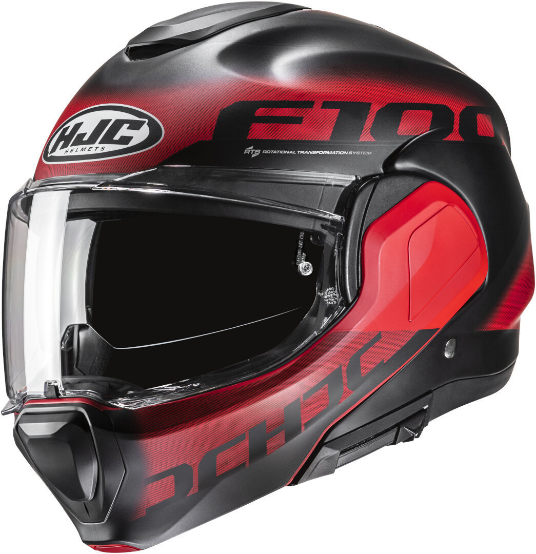 HJC F100 Hetal Шлем Черный/Красный M (57/58) 