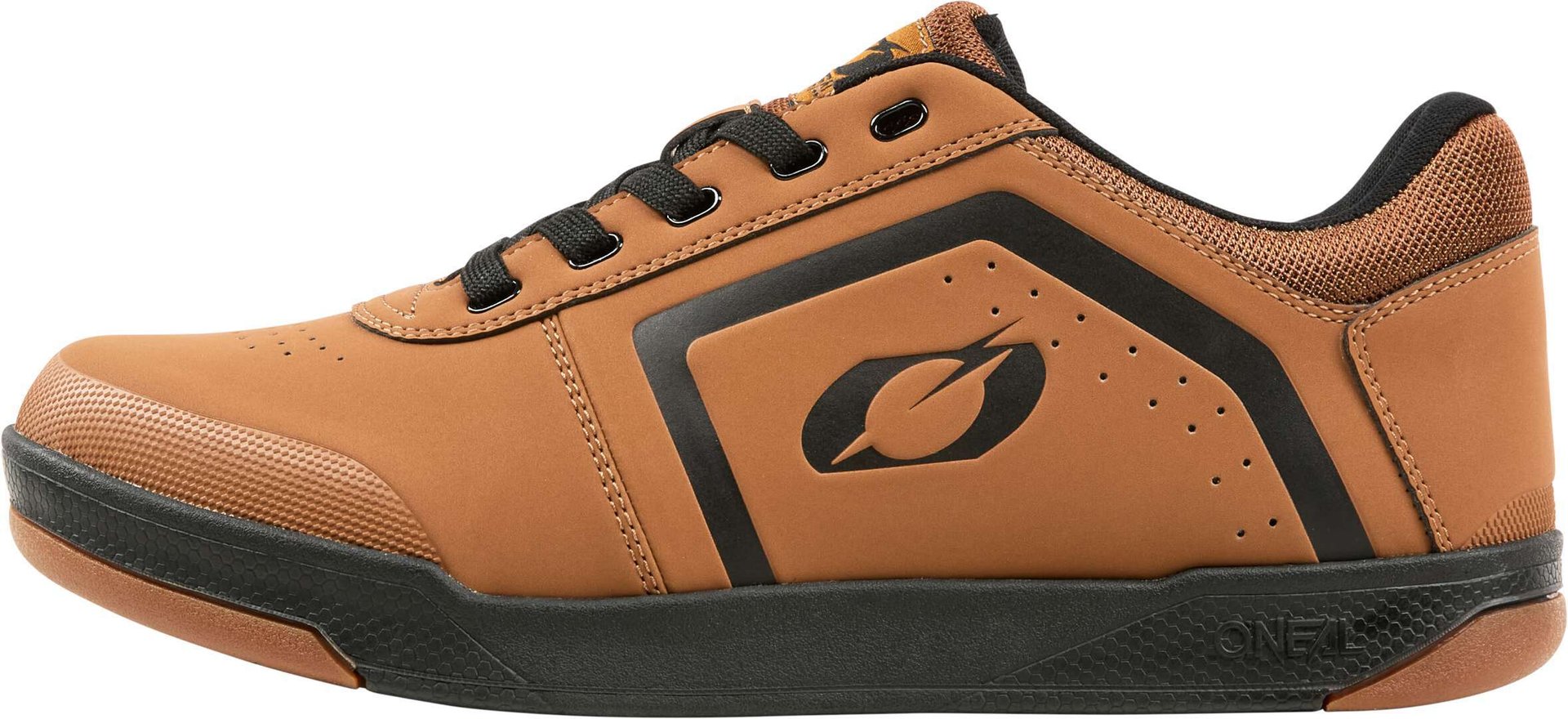 Oneal Pinned Flat Pedal V.25 Bicycle Shoes, black-brown, Size 45 for Men-image-1215768298
