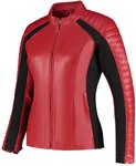 Rusty Stitches Donna Damen Motorrad Lederjacke