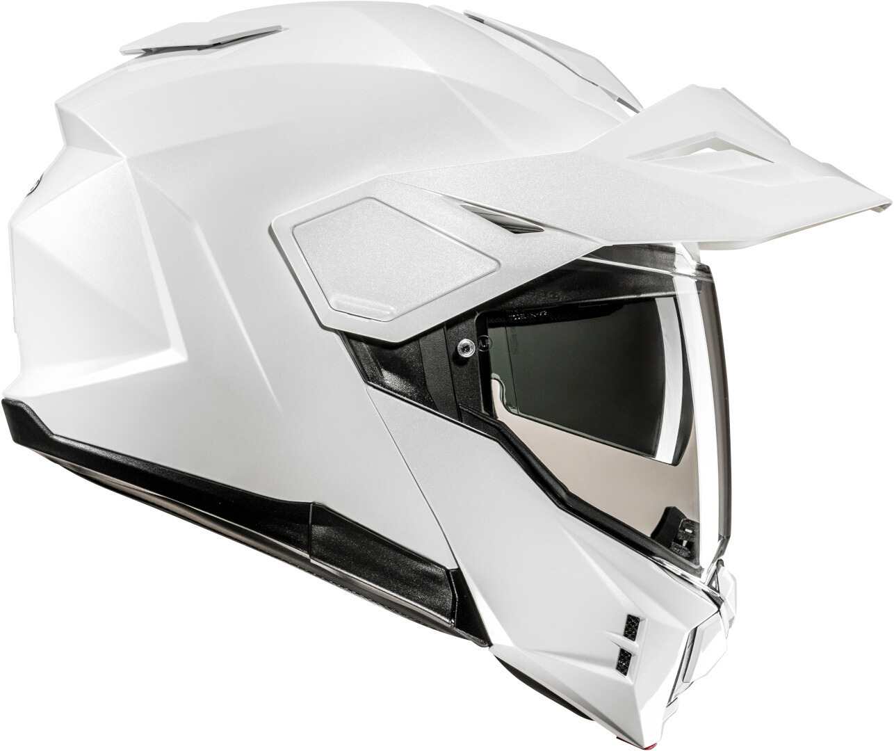Side view of HJC i80 Solid Helmet, white, Size XL for Men