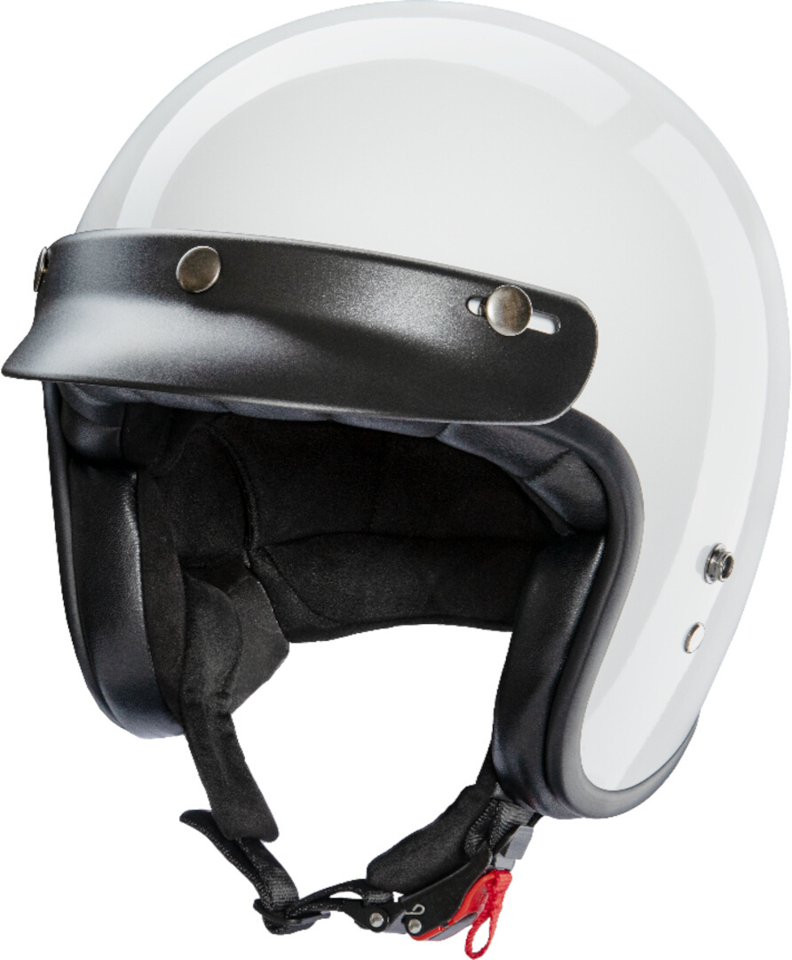Redbike RB-720 Basic Casque jet, blanc, taille 2XL pour Hommes