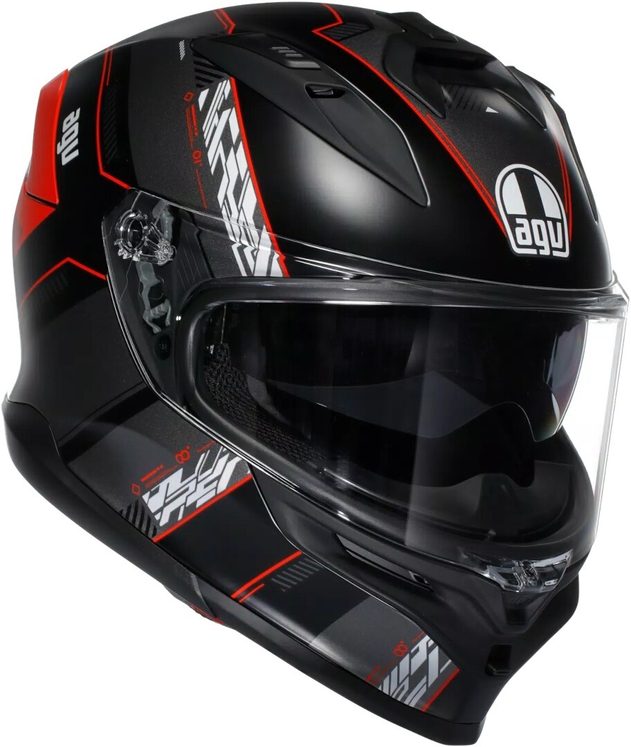 AGV K7 Kyber Шлем Черный/Красный XS (53/54) 