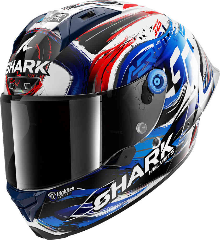 Shark Aeron GP FIM Replica Zarco Signature Carbon Шлем