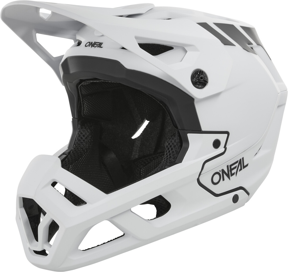 Oneal SL1 Crest Downhill Helmet, white, Size L for Men-image-1306734088