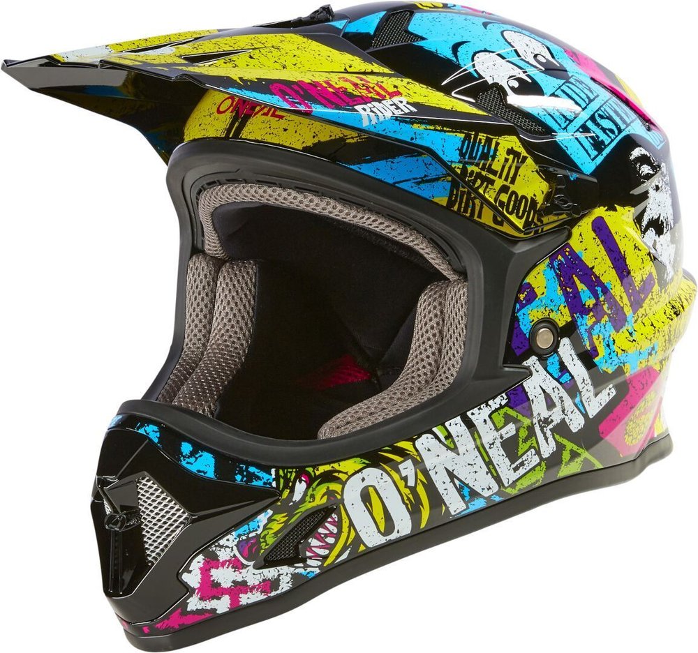 Oneal Sonus Riot Downhill-helm voor kinderen