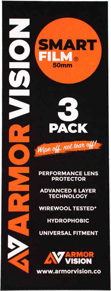 Armor Vision Smartfilm Отрывная пленка 36 мм - упаковка из 3 шт.