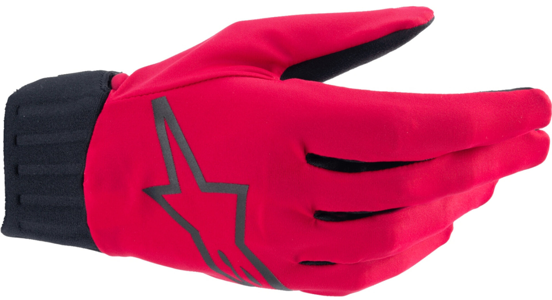Alpinestars A-Dura waterproof Bicycle Gloves, black-red, Size S for Men-image-1072414613
