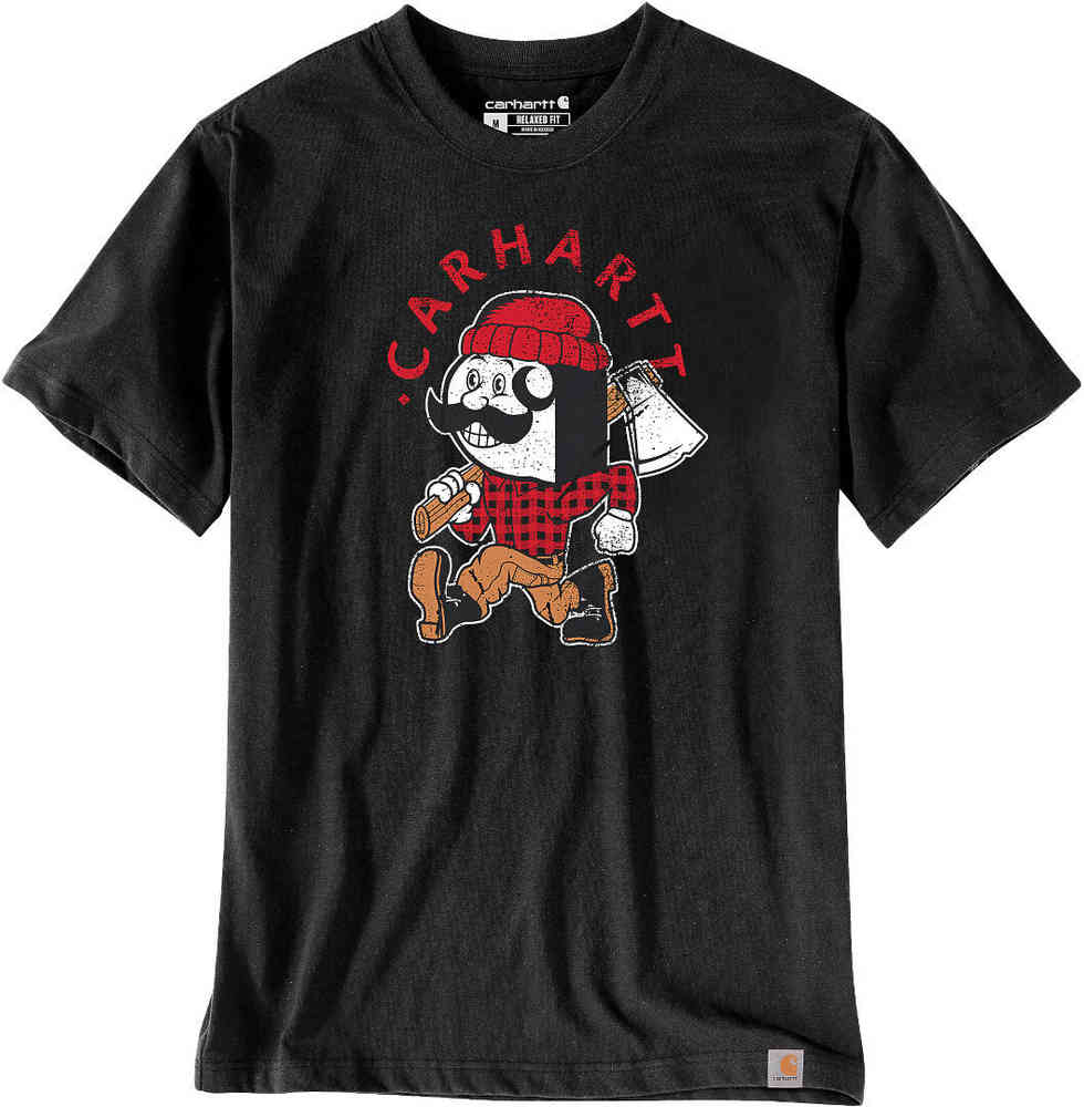 Carhartt Relaxed Fit Lightweight Short-Sleeve Lumberjack Graphic Футболка