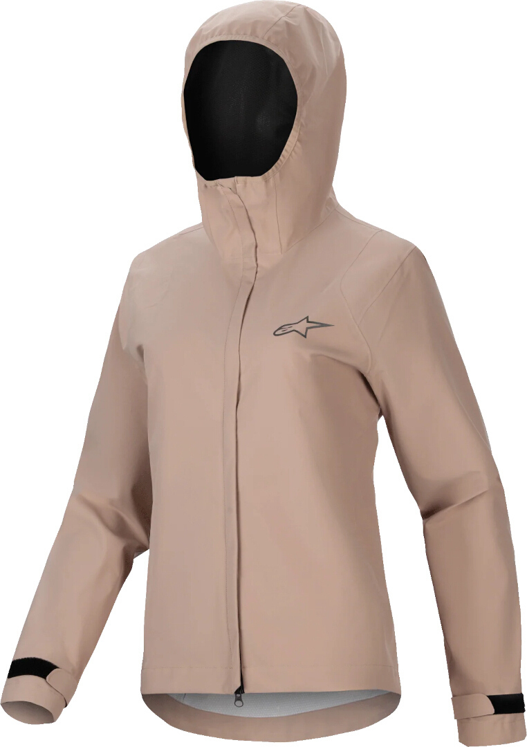 Alpinestars Stella A-Dura waterproof Ladies Bicycle Jacket, beige, Size XL for Women-image-1144355245