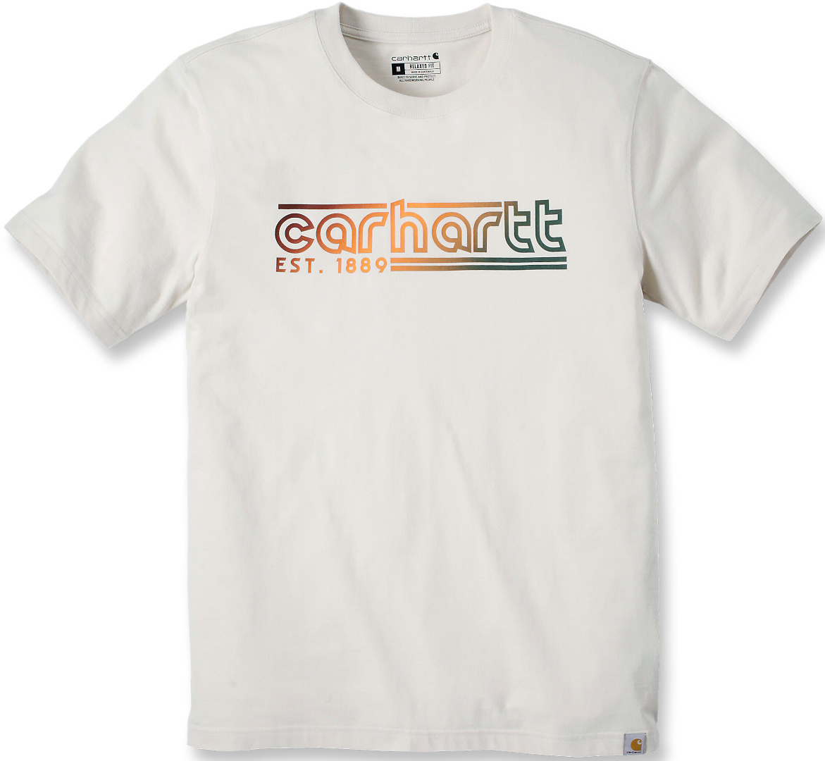Carhartt Relaxed Fit Lightweight Short-Sleeve Logo Graphic T-shirt, blanc, taille 2XL pour Hommes