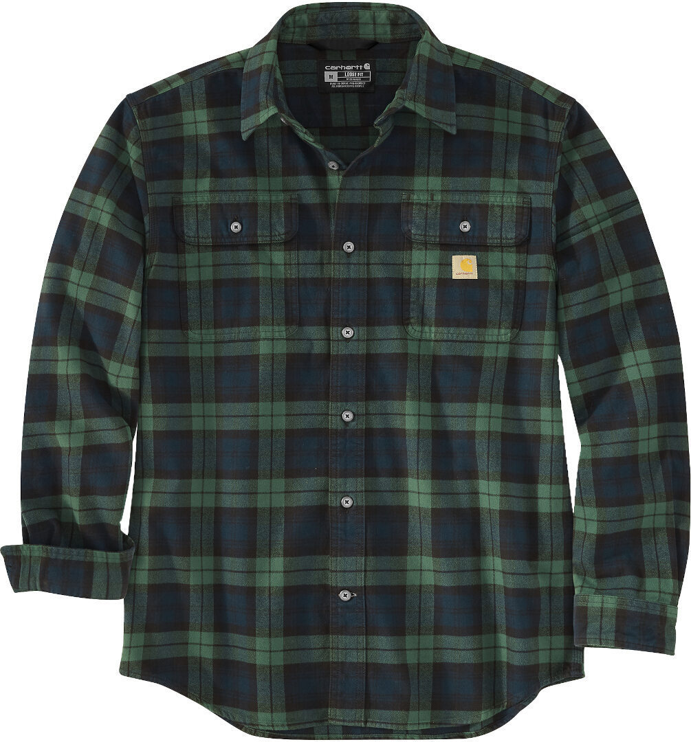 Carhartt Loose Fit Heavyweight Flannel Long-Sleeve Plaid Рубашка