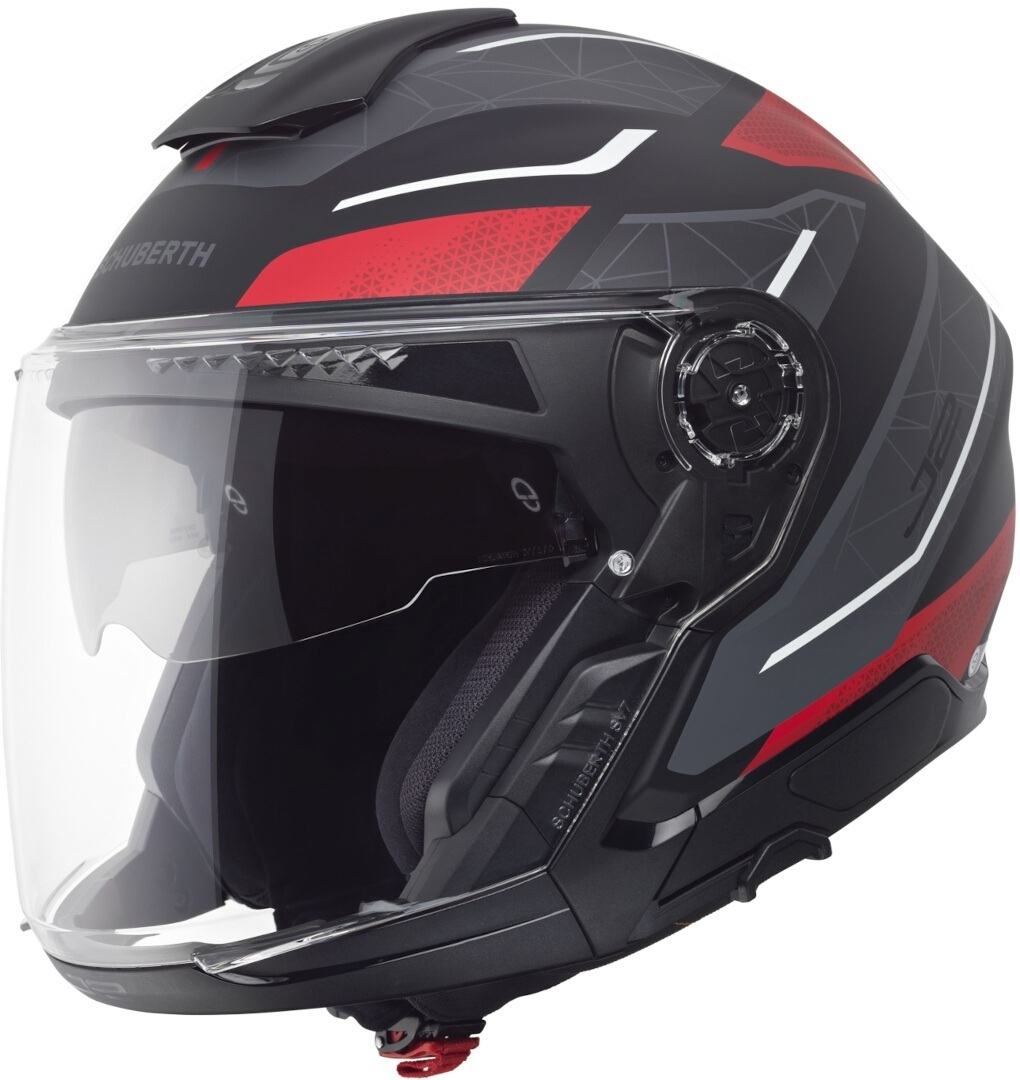 Schuberth J2 Sigma Реактивный шлем Антрацитовый/Красный XXXL (65) 